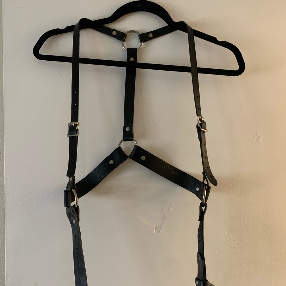 Zana Bayne leather harness